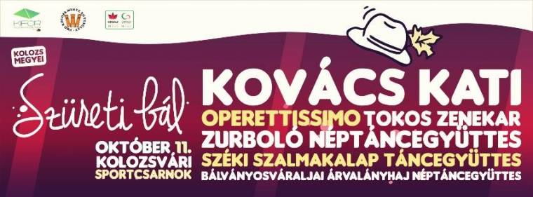 Kolozs megyei szüreti bál a sportcsarnokban