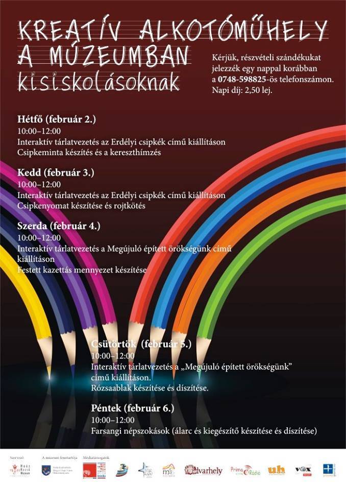Kreatív vakáció az udvarhelyi múzeumban