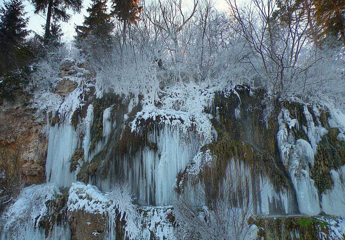 Leomlott az egyedülálló maroshévízi termálvízesés egy része
