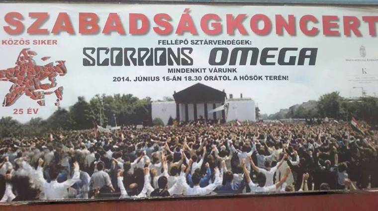 Közös koncertet ad a Scorpions és az Omega Budapesten