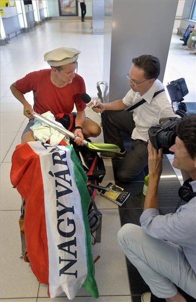 Letudta a K3-at Varga Csaba váradi hegymászó