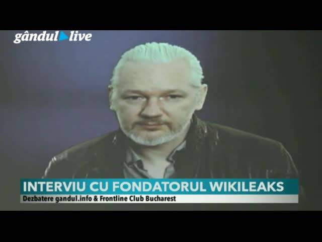 Assange: Amerika az uralma alá hajtja Romániát is
