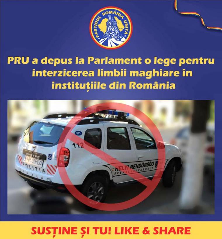 Diaconu beterjesztette magyarellenes tervezetét