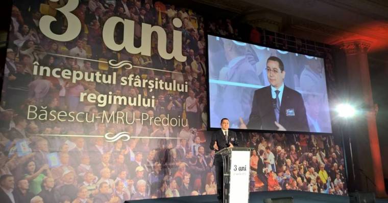 Kitöltené mandátumát Victor Ponta