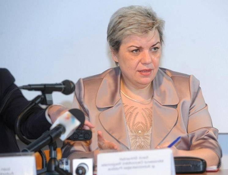 Sevil Shhaideh fejlesztési miniszter, kormányfőhelyettes 