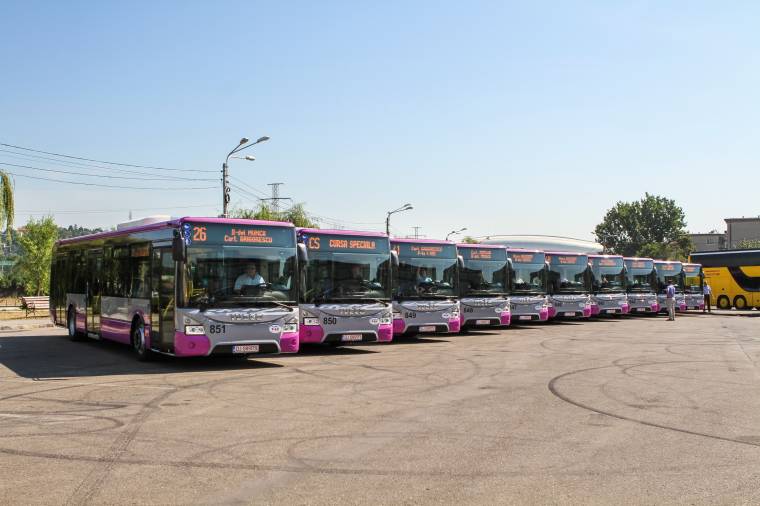 Új buszok érkeztek Kolozsvárra