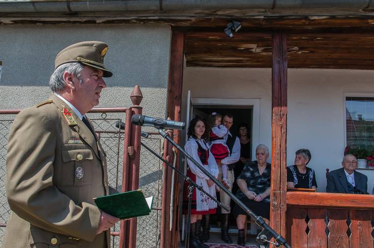 Magyar állami kitüntetés az egykori honvédnak