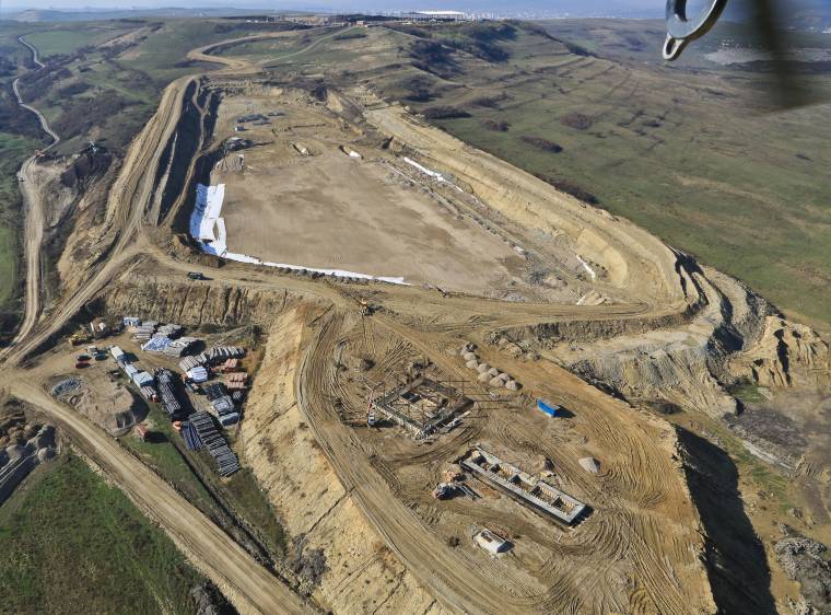 Folytatják a Kolozs megyei integrált hulladékkezelő központ építését