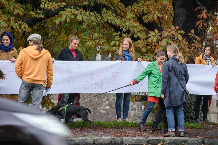 Megvédenék a Szamos-partot – Civil tiltakozás Kolozsváron