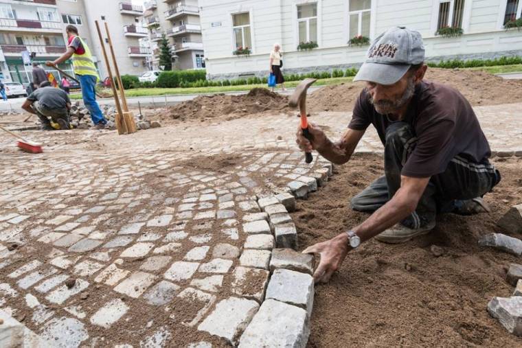 Készül az új főtér és forgalmi rend Szentgyörgyön