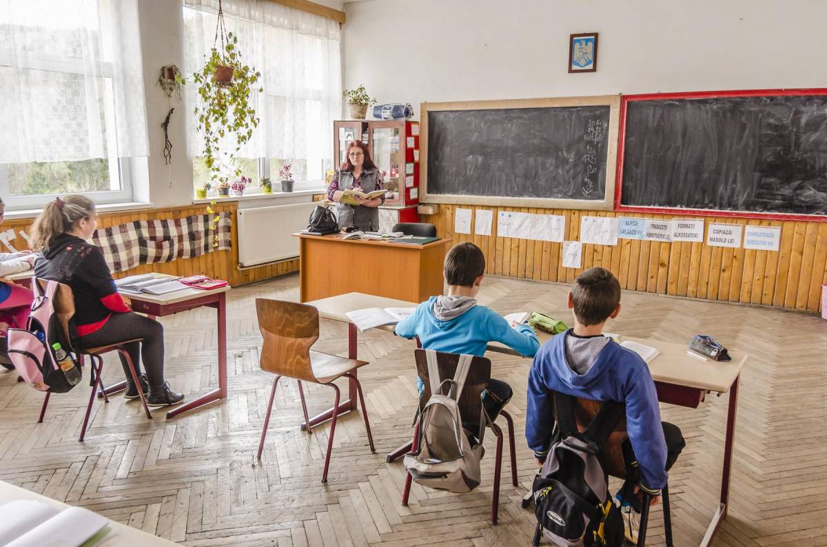 Kevesebben az iskolapadokban. Demográfiai mutatókkal magyarázható •  Fotó: Veres Nándor