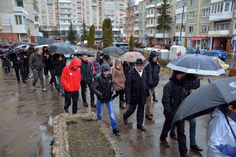 Félszázan a félelem ellen – A közbiztonság hiányát kérték számon az udvarhelyiek