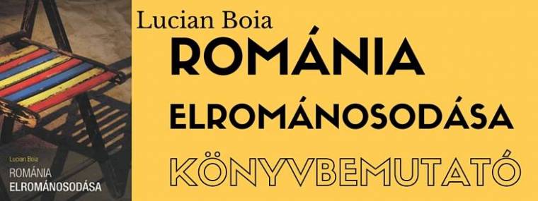Vesztes románok? – Újabb Lucian Boia-könyv jelent meg magyarul