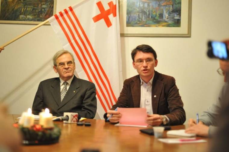 Reklámzászlónak nyilvánította a bíróság a Partium lobogóját