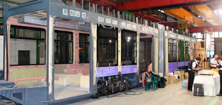 Saját villamost gyárt az aradi Astra