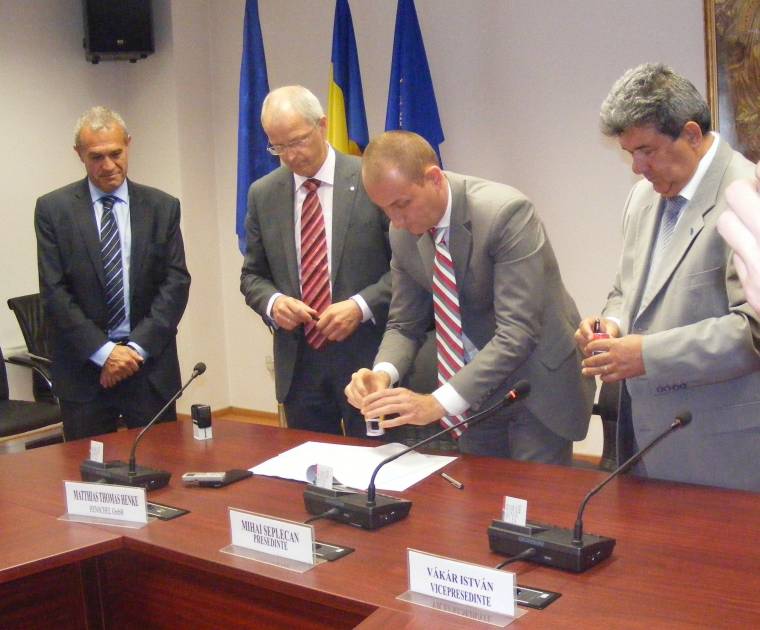 Német gyár nyílik a Kolozs megyei Nemeszsukon