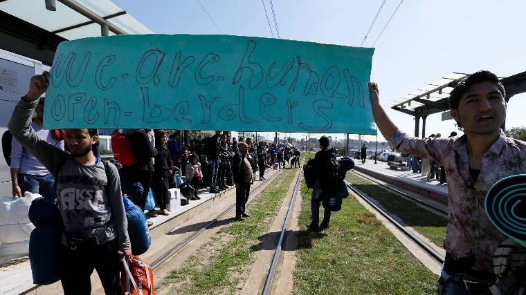Menekülttáborrá vált Görögország