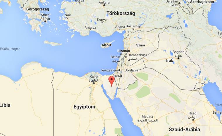 Lezuhant egy orosz repülőgép a Sínai-félsziget felett