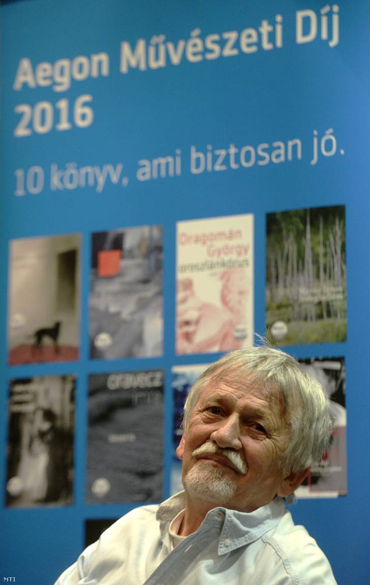 Új öregkori líra – Oravecz Imre kapta az Aegon Művészeti Díjat
