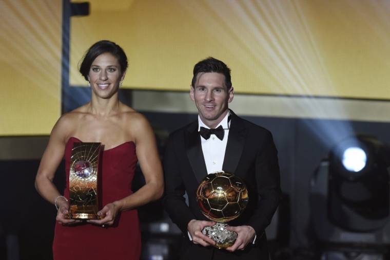 Messi ötödször aranylabdás