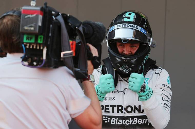 Rosberg rajt-cél győzelmet aratott Spanyolországban