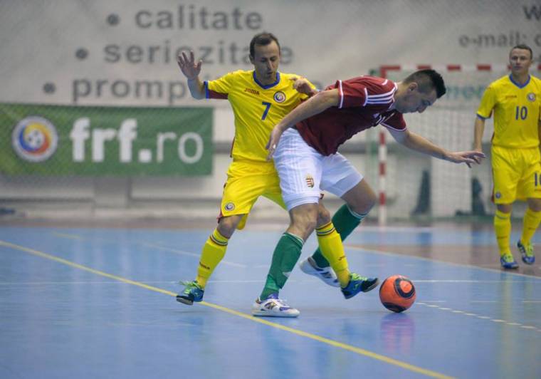 Román–magyar döntetlen futsalban is