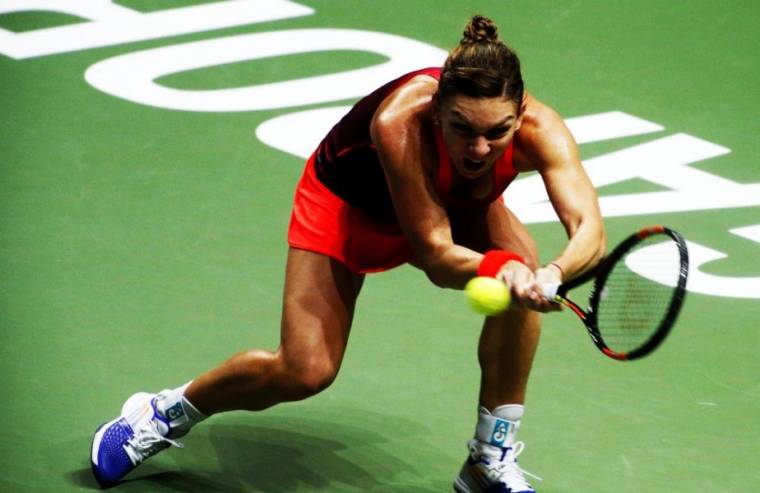 Simona Halep búcsút intett Szingapúrnak