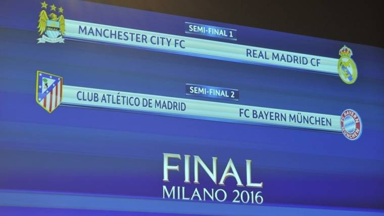 City–Real és Atlético–Bayern párharc a futball-BL-döntőért