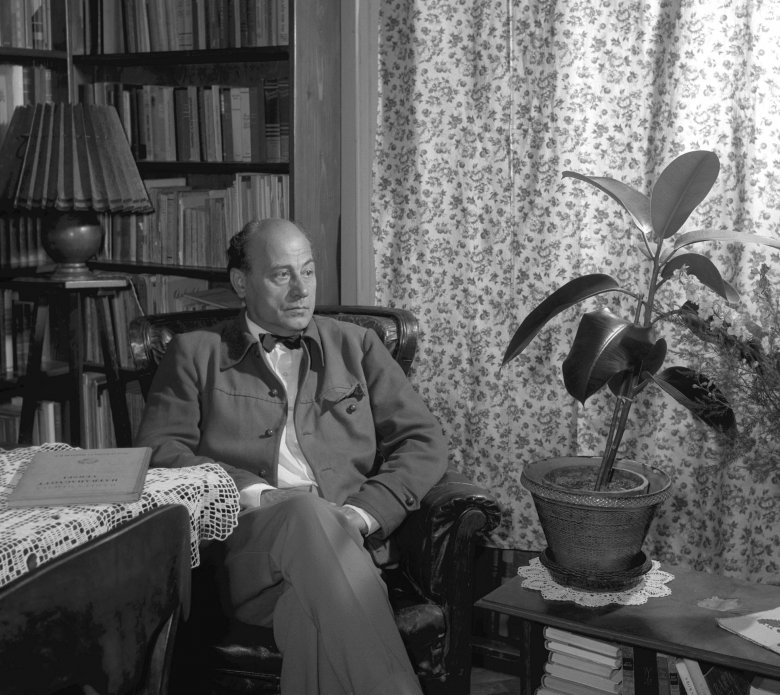 Tamási Áron 1966. május 26-án halt meg Budapesten, június 10-én temették el Farkaslakán •  Fotó: MTI