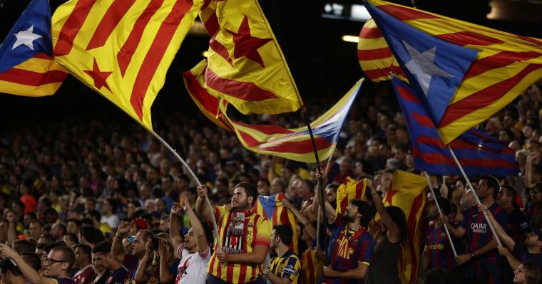 Strasbourgig vinnék a katalán zászló ügyét