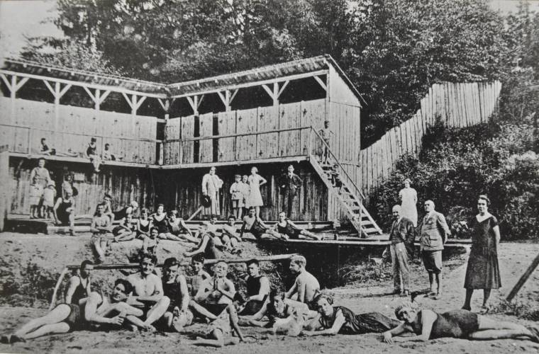 A régi fürdőélet emlékezete