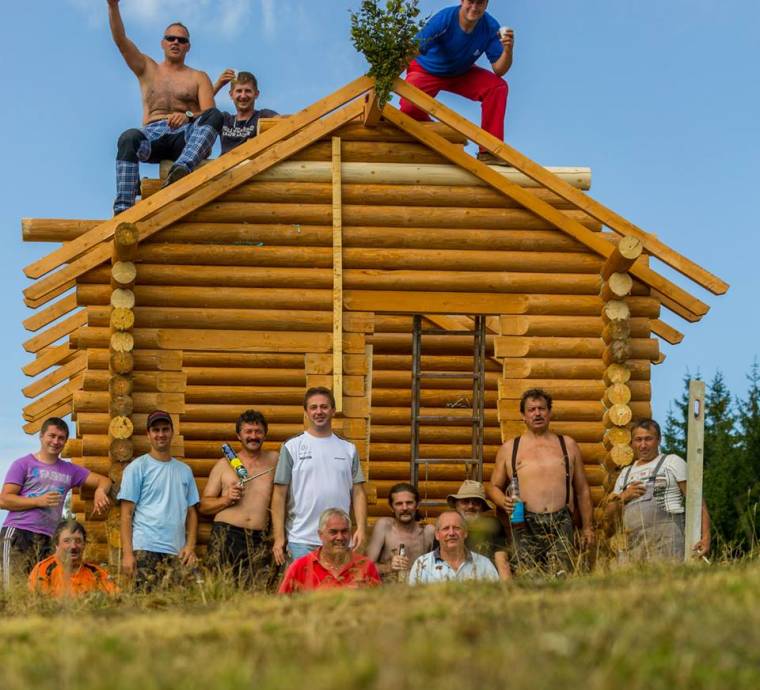 Hegyi menedék Borszék környékén