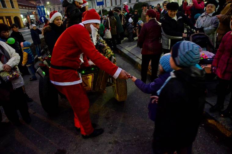 Mikulás-járás Erdélyben