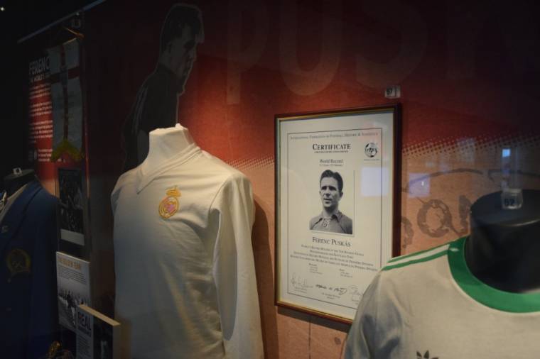 Több mint negyedmillióan látták a Puskás-kiállítást Manchesterben