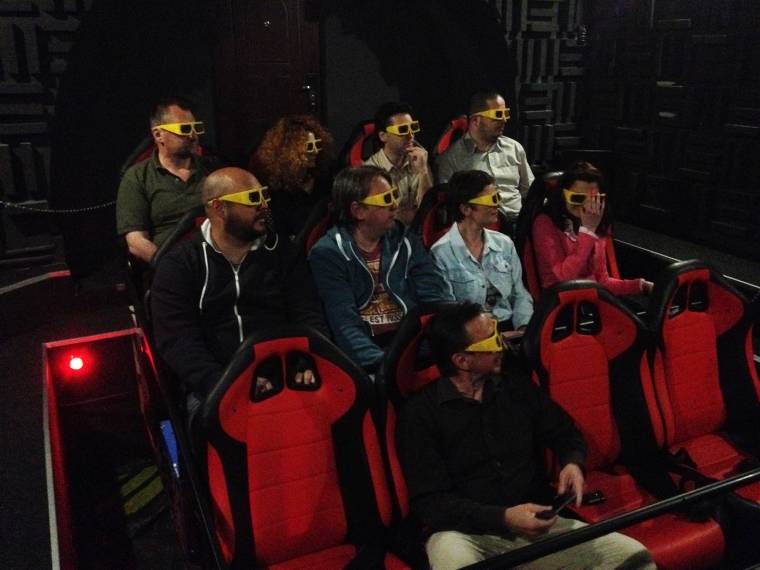 Élménymozi 9D-ben Sepsiszentgyörgyön