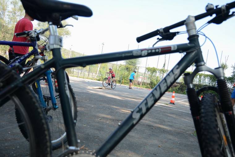 Biztonságos kerékpározást tanítanak