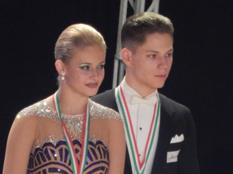 Magyar színekben lett dobogós az erdélyi sporttáncospár