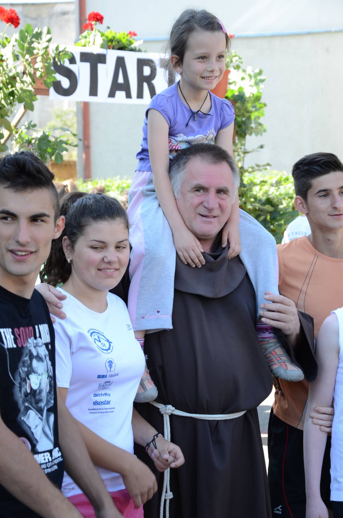 Böjte atya szerint a sport is lehet a kibontakozás útja &bullet;  Fotó: Horváth Tamás