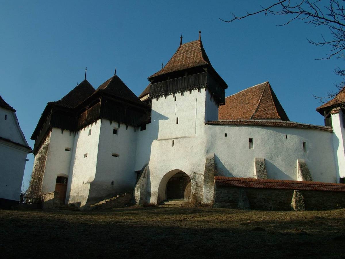 A szászfehéregyházi evangélikus templom 