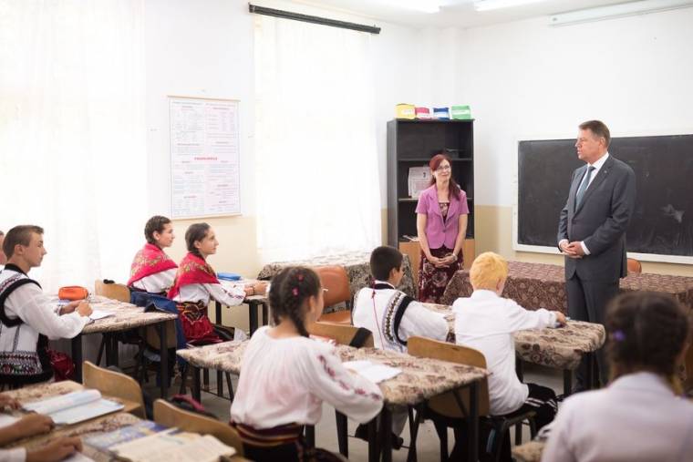 Tanügyi reformot sürget Klaus Johannis