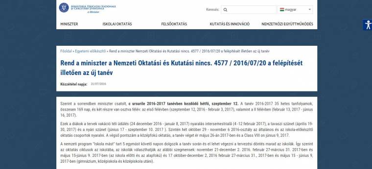 Megbukott magyar nyelvből az oktatási minisztérium