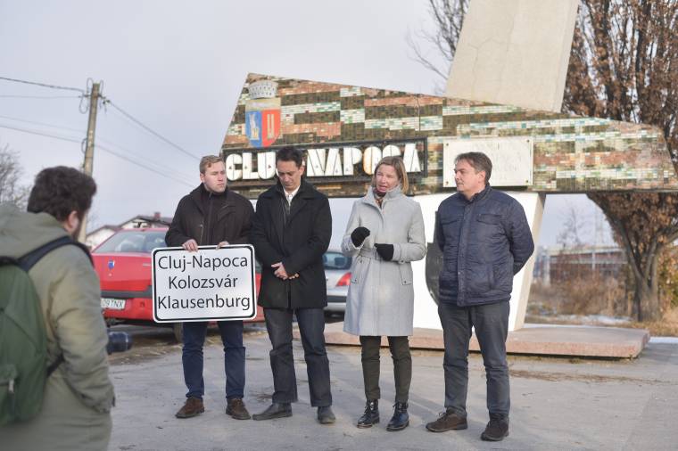 A kincses város szélén zárta a kampányt a Kolozs megyei RMDSZ