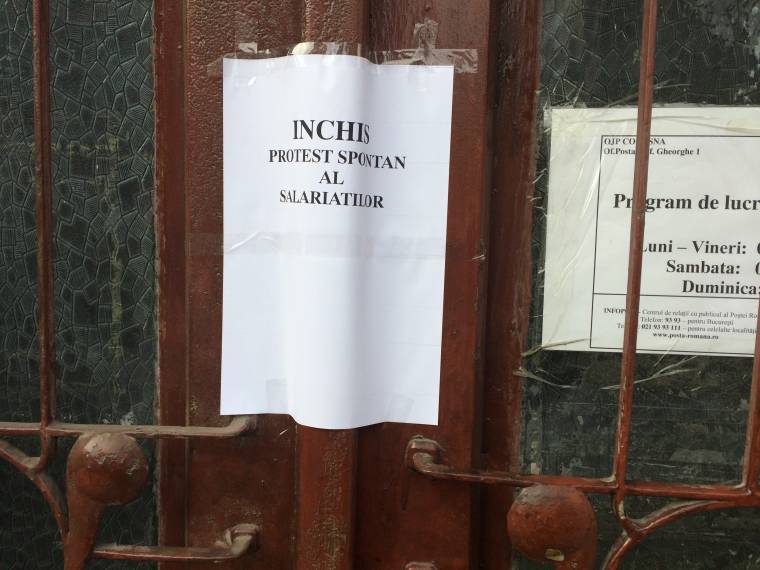 Erdély-szerte spontán sztrájkba kezdtek a postások