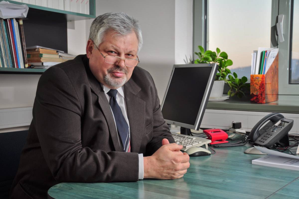 Dávid László rektor 