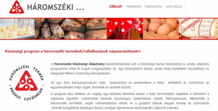 Civil kampány a háromszéki cégekért, termékekért