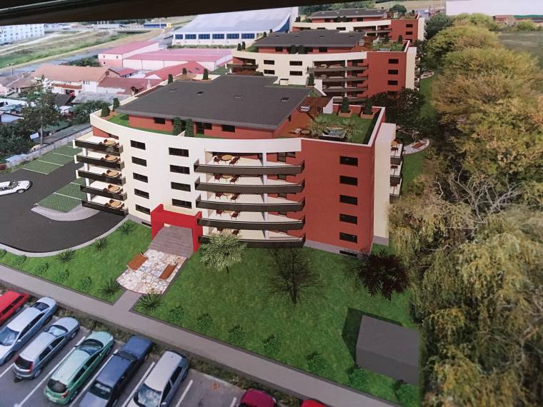 Tömbházakat épít Csergő Zsolt Sepsiszentgyörgyön