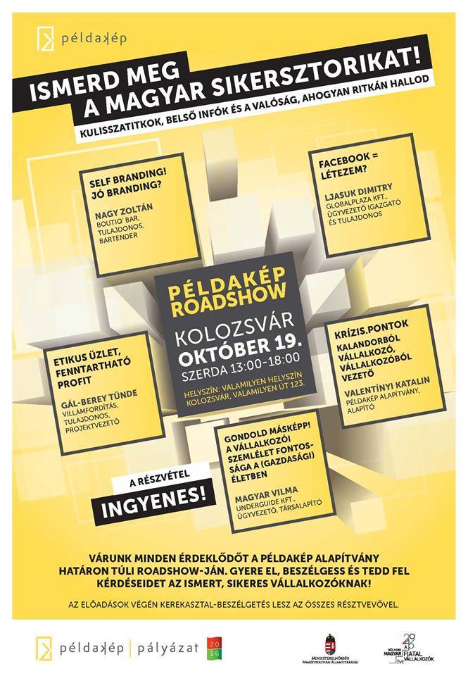 Példaképeket ismerhetnek meg a fiatal erdélyi vállalkozók