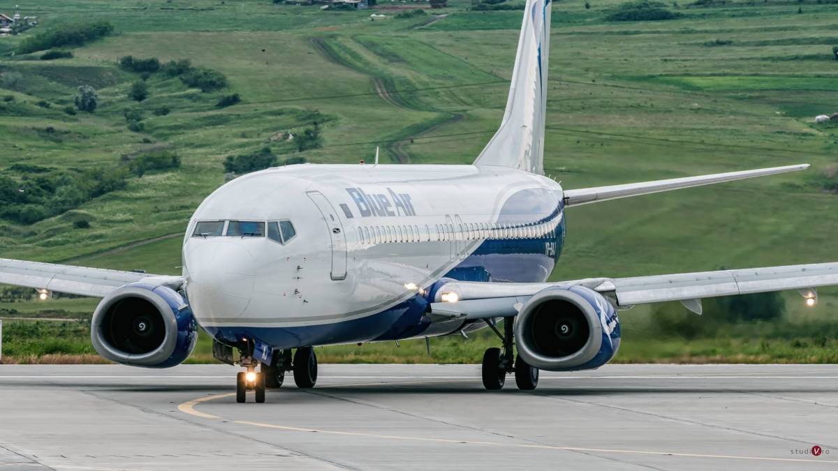 Fel sem szálltak a Blue Air gépei •  Fotó: Ovidiu T. Veres