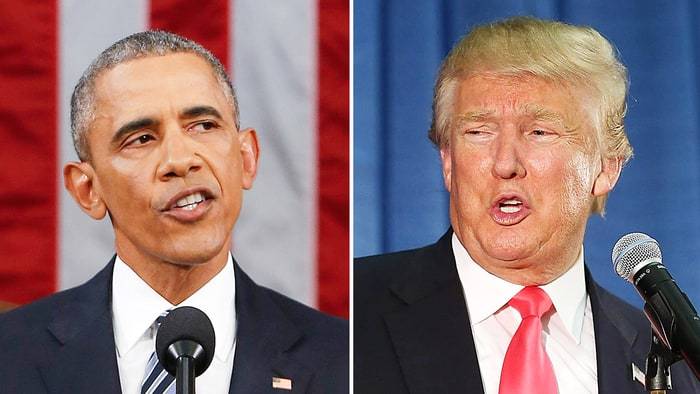 Trump–Obama-pengeváltás az alkalmatlanságról