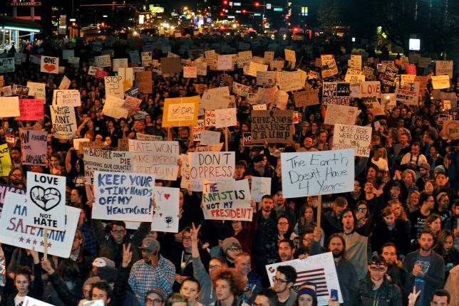 Nem nyugszanak a Trump-ellenes tüntetők